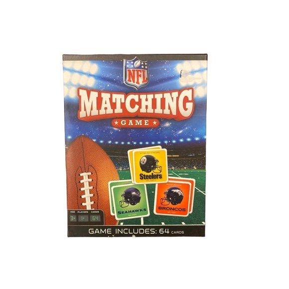 NFL Matching Memory Game New - Picture 1 of 4